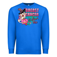 True Royal breast cancer is boo shit Premium Sweatshirt - AdoDesignShop