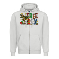 Dove Grey tree rex coffee drink Zipper Hoodie - Zillion Design Studio