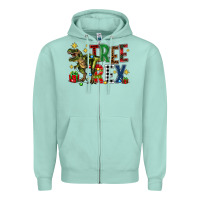 Seafoam tree rex coffee drink Zipper Hoodie - Zillion Design Studio