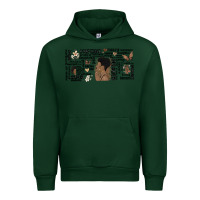 Forest Green black woman confident Urban Hoodie - MaliasSmallBusiness