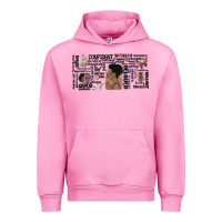 Fuchsia Pink black woman confident Urban Hoodie - MaliasSmallBusiness