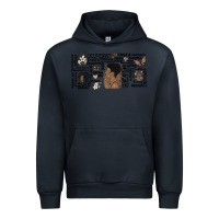 Navy black woman confident Urban Hoodie - MaliasSmallBusiness