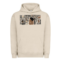Pigment French Oak black woman confident Urban Hoodie - MaliasSmallBusiness