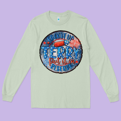Long Sleeve Tee back it up terry put it in reserve