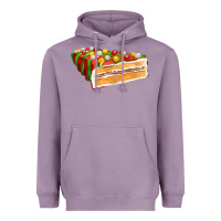 Lavender red christmas cake fa element 1 Heavyweight Hoodie - FaDigitalArtStudio