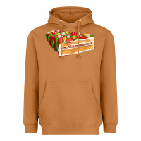 Meerkat red christmas cake fa element 1 Heavyweight Hoodie - FaDigitalArtStudio