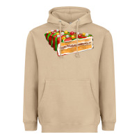 Mushroom red christmas cake fa element 1 Heavyweight Hoodie - FaDigitalArtStudio
