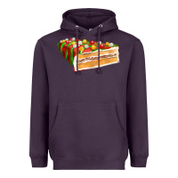 Plum red christmas cake fa element 1 Heavyweight Hoodie - FaDigitalArtStudio