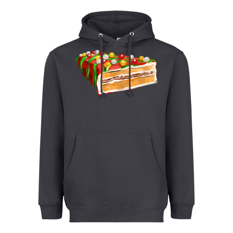 Red Christmas Cake Fa Element 1 Heavyweight Hoodie by FaDigitalArtStudio | Teevron