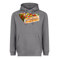 Storm red christmas cake fa element 1 Heavyweight Hoodie - FaDigitalArtStudio