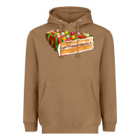 Toasted Coconut red christmas cake fa element 1 Heavyweight Hoodie - FaDigitalArtStudio