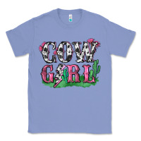 Colony Blue cowgirl lightning bolt Classic Tee - Zillion Design Studio