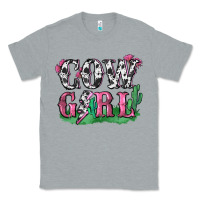 Heather Grey cowgirl lightning bolt Classic Tee - Zillion Design Studio