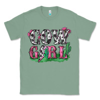 Sage cowgirl lightning bolt Classic Tee - Zillion Design Studio