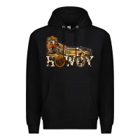 Black howdy killer Premium Hoodie - NancyCooperArtShop