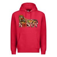 Cardinal howdy killer Premium Hoodie - NancyCooperArtShop