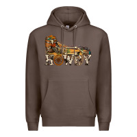 Coffee howdy killer Premium Hoodie - NancyCooperArtShop