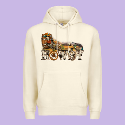 Howdy Killer Premium Hoodie Designed By Nancycooperartshop