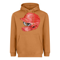 Meerkat red baseball batting helmet fa element Heavyweight Hoodie - FaDigitalArtStudio