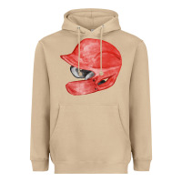 Mushroom red baseball batting helmet fa element Heavyweight Hoodie - FaDigitalArtStudio