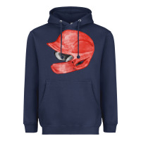 Navy red baseball batting helmet fa element Heavyweight Hoodie - FaDigitalArtStudio