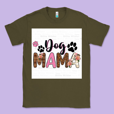 Dog Mama  Texas Billie Wilder Filigran. Classic Tee Designed By Texasbilliewilder