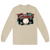 Mushroom baseball mom Long Sleeve Tee - MaliasSmallBusiness