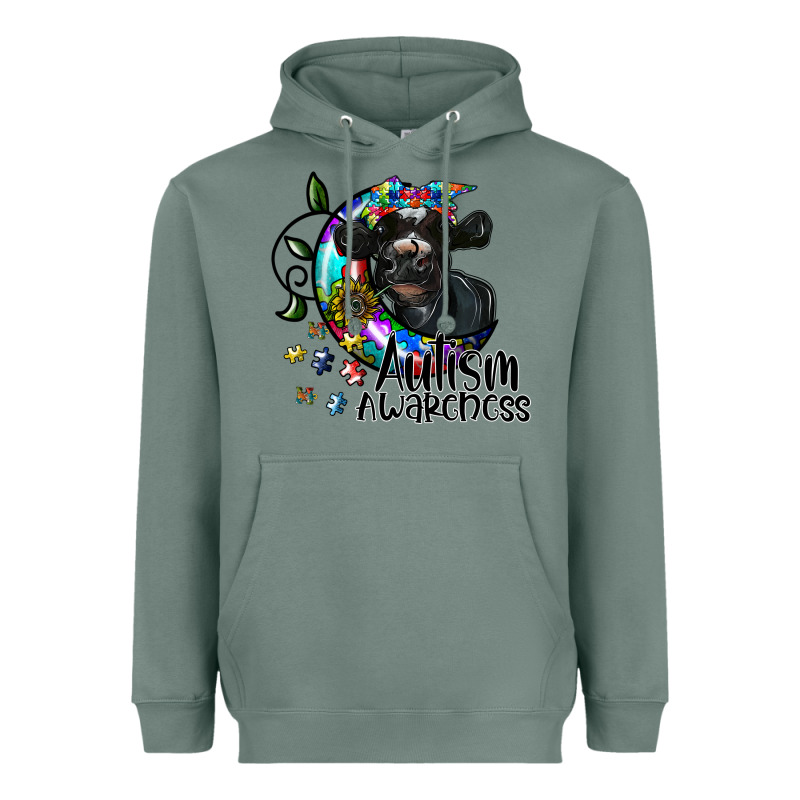 Autism Awareness Heavyweight Hoodie by SublimationCraftShop | Teevron