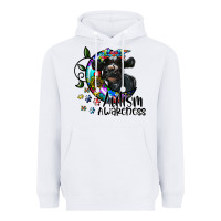 White autism awareness Heavyweight Hoodie - SublimationCraftShop
