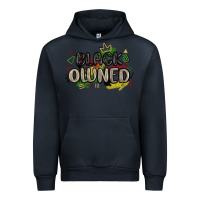 Navy black owned Urban Hoodie - MaliasSmallBusiness