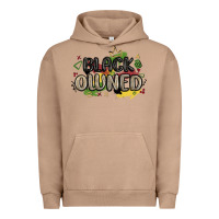 Pigment Burro black owned Urban Hoodie - MaliasSmallBusiness