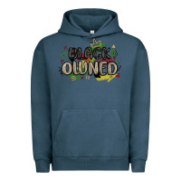 Pigment Midnight Navy black owned Urban Hoodie - MaliasSmallBusiness