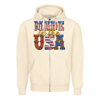 Sandshell made in the usa Zipper Hoodie - texasbilliewilder