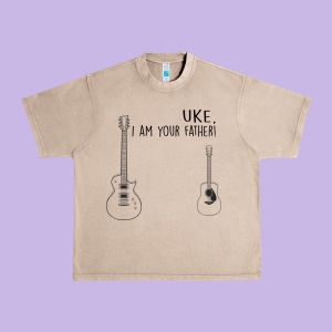 Uke I'm Your Father Urban Heavy Tee Designed By Bettercallsaul