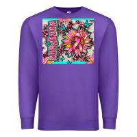 Purple survivor breast cancer Premium Sweatshirt - AdoDesignShop