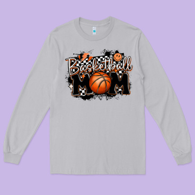 Long Sleeve Tee basketball mom