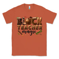 Copper black teacher magic melanin male teacher Classic Tee - texasbilliewilder