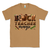 Toasted Coconut black teacher magic melanin male teacher Classic Tee - texasbilliewilder