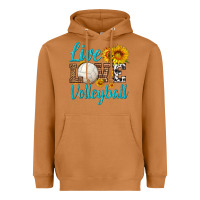 Meerkat live love volleyball Heavyweight Hoodie - HRA Design Shop