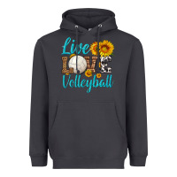 Smoke live love volleyball Heavyweight Hoodie - HRA Design Shop