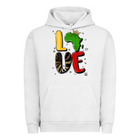 Pigment Lunar Rock africa love Urban Hoodie - MaliasSmallBusiness