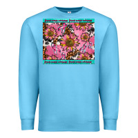Ocean Blue breast cancer awareness Premium Sweatshirt - AdoDesignShop