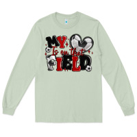 Matcha my heart is on that field soccer Long Sleeve Tee - MaliasSmallBusiness