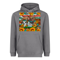 Storm Easter eggs sunflower gemstone tumbler Easter Day Heavyweight Hoodie - Neo Western