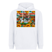 White Easter eggs sunflower gemstone tumbler Easter Day Heavyweight Hoodie - Neo Western