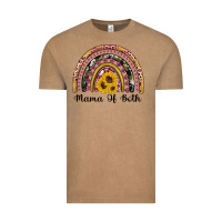 Vintage Coffee mama of both rainbow Vintage Tee - Artiststas