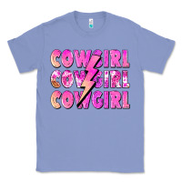 Colony Blue cowgirl cowgirl lightning bolt Classic Tee - Zillion Design Studio