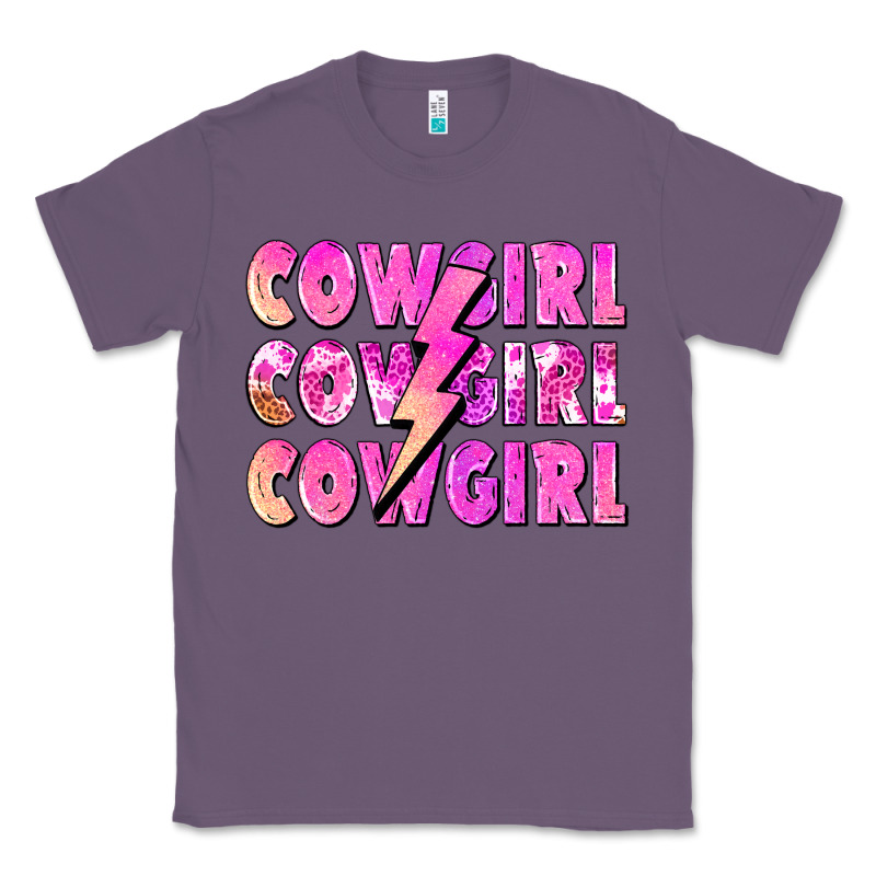 Cowgirl Cowgirl Lightning Bolt Classic Tee by Zillion Design Studio | Teevron