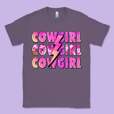 Classic Tee cowgirl cowgirl lightning bolt