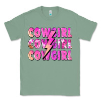 Sage cowgirl cowgirl lightning bolt Classic Tee - Zillion Design Studio